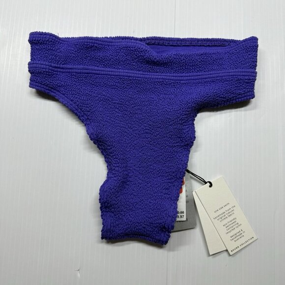 Bond-Eye Bikini Bottom Women's Purple Savannah High Waist Swimwear  Size O/S NWT - Picture 6 of 8
